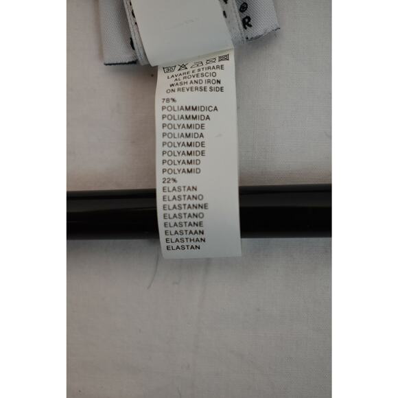 NWT DOLCE GABBANA M51392 BLACK WHITE ZEBRA PRINT LOGO THONG UNDERWEAR S - Picture 6 of 12